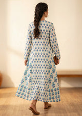Maxivestido de algodón para mujer - Avira