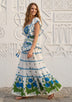 ibBan Hand Embroidered Cotton Maxi Dress-Akira Long Dress