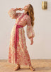 Vestido largo de algodón para mujer - Monifa