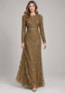 ibBan Women’s Party Long Dress with Hand Embroider -Zubania