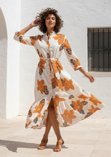 Maxivestido de algodón para mujer - Alma