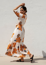 Maxivestido de algodón para mujer - Alma