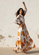 Maxivestido de algodón para mujer - Alma