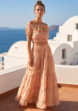 Women's Cotton Skirt Blouse  - Sama