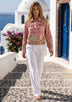 ibBan Hand Embroidered Canvas Jacket | Women's Luxury Fashion - Love Jacket