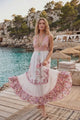 Women's Cotton Maxi Dress V-Neck - Ulani