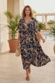 Maxivestido de algodón para mujer - Tabina