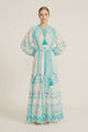 Maxivestido de algodón para mujer - Meerab