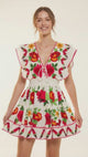 Minivestido de algodón para mujer - Sara