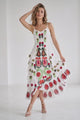 Women's Cotton Maxi Dress Square Neck - Gypsy