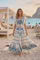 Women's Cotton Maxi Dress Cowl Neck - Nomsa