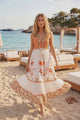 Women's Cotton Maxi Dress V-Neck - Ulani