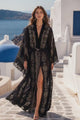 Vestido maxi de algodón para mujer - Aarna