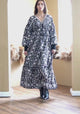 ibBan Vestido Largo Nuria para Mujer | Georgette | Artesanal | Talla Única
