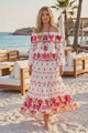 Women's Cotton Maxi Dress Bardot - Sharbi