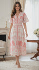 Vestido largo de algodón para mujer - Rifat