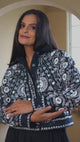ibBan Women's Jacket Nuria | Georgette | Artisan | S/M to L/XL