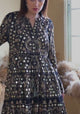 ibBan Women's Short Tunic Nuria | Georgette | Artisan | One Size