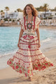 Women's Cotton Maxi Dress Cowl Neck - Nomsa