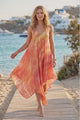 Vestido largo de algodón para mujer - Kashvi