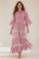 Maxivestido de algodón para mujer - Hema