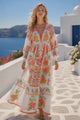 Maxivestido de algodón para mujer - Ashvi