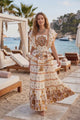 Women's Cotton Maxi Dress Cowl Neck - Nomsa