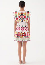 Minivestido de algodón para mujer - Sara