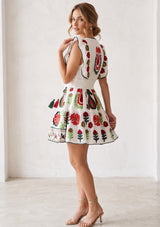 Minivestido de algodón para mujer - Sara