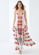 Women's Cotton Maxi Dress Square Neck - Gypsy