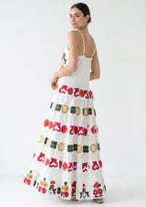 Women's Cotton Maxi Dress Square Neck - Gypsy