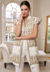 ibBan Women's Luxury Hand Embroidered Winter Vest Coat - Isobel