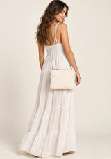 ibBan Embellished Canvas Crossbody Wallet Bag -  Masum