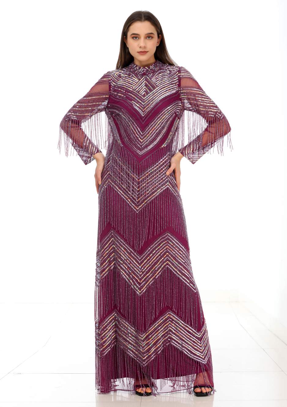 AYCE DRESS-Ayce dress burgundy