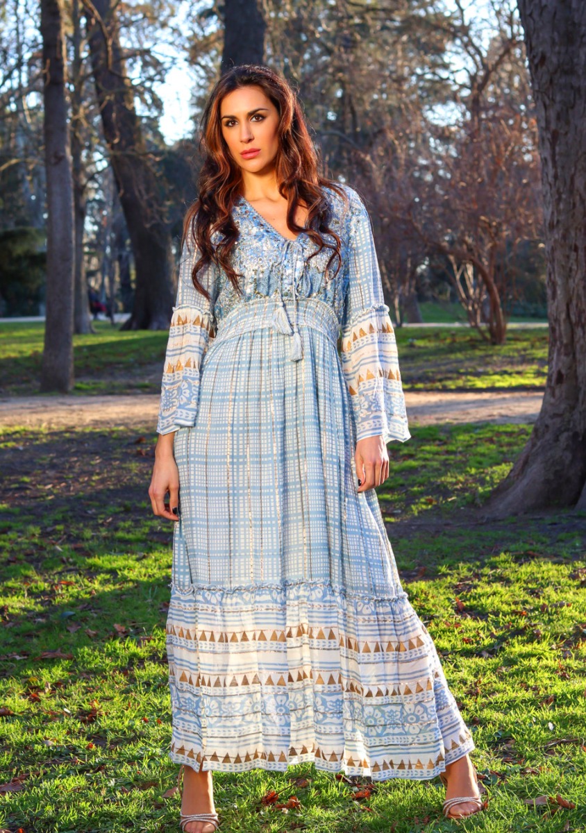 CHEKA LONG DRESS