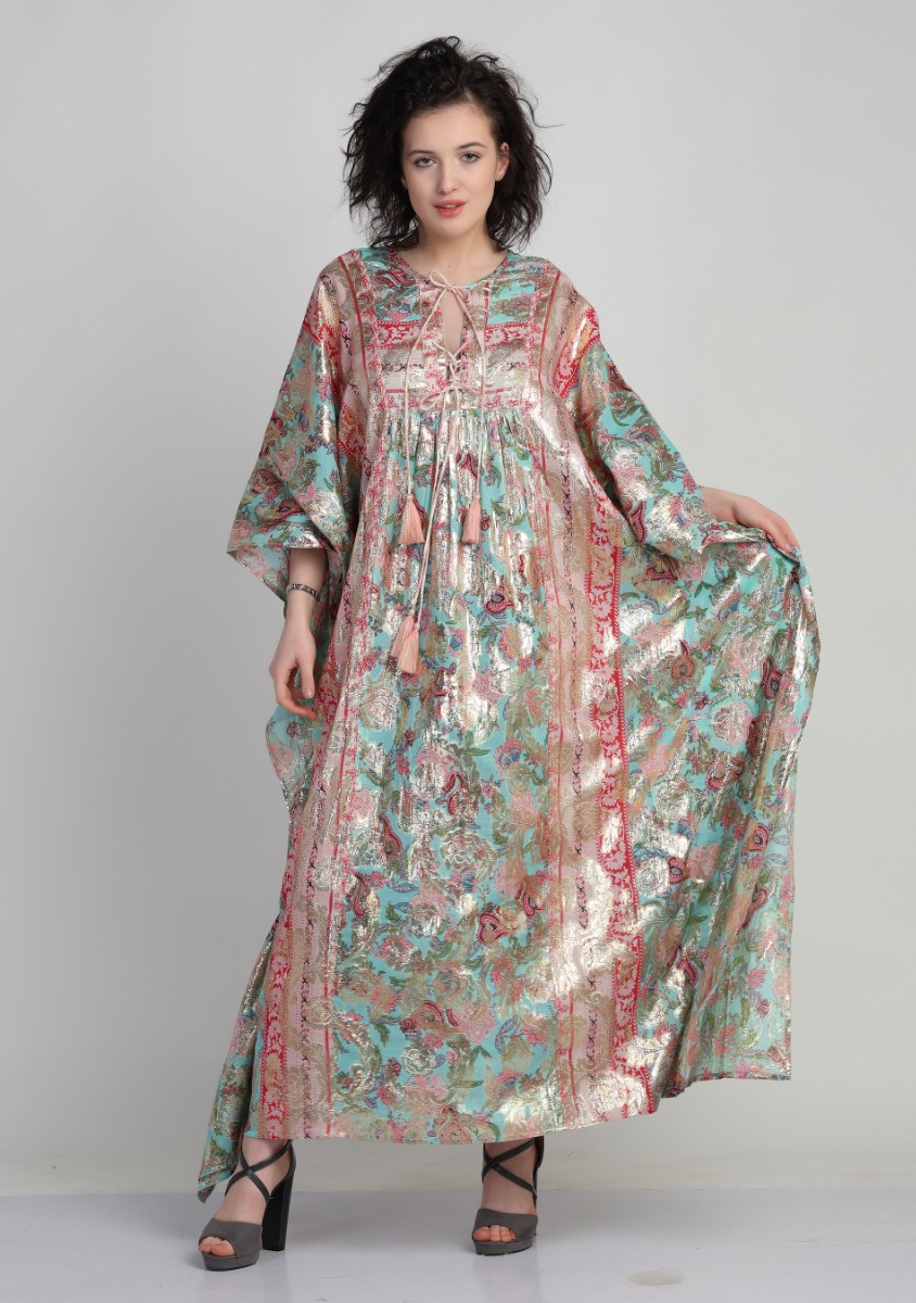 KAMLA LUREX KAFTAN