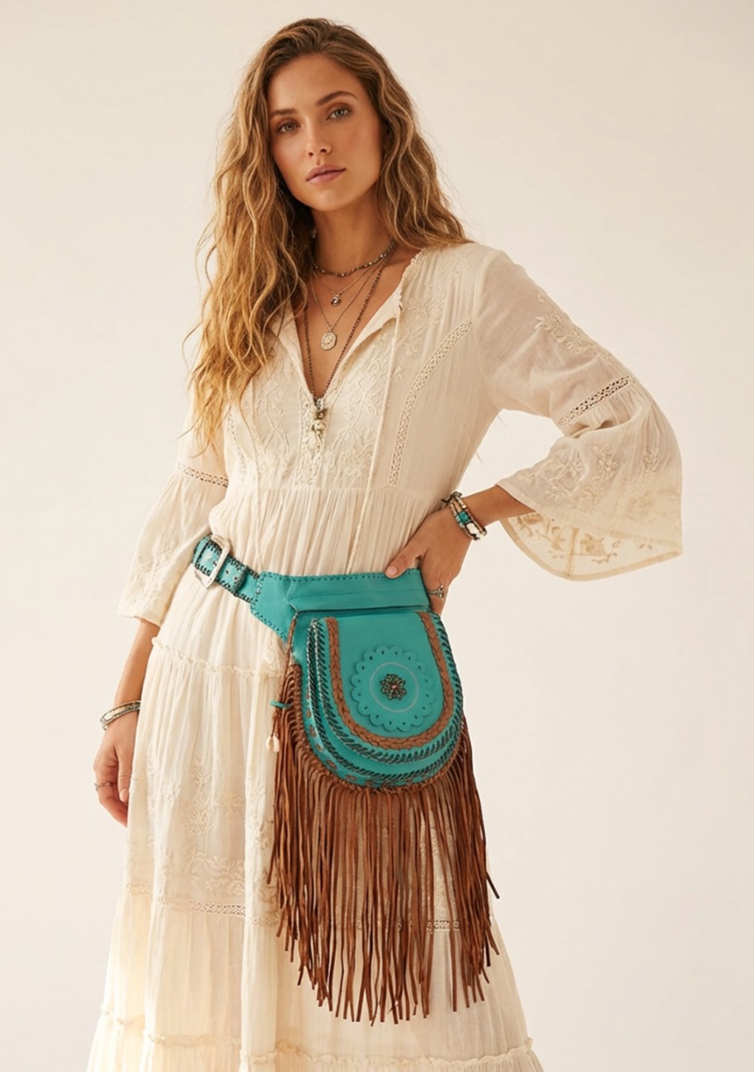 POSY FANNY PACK (LEATHER )