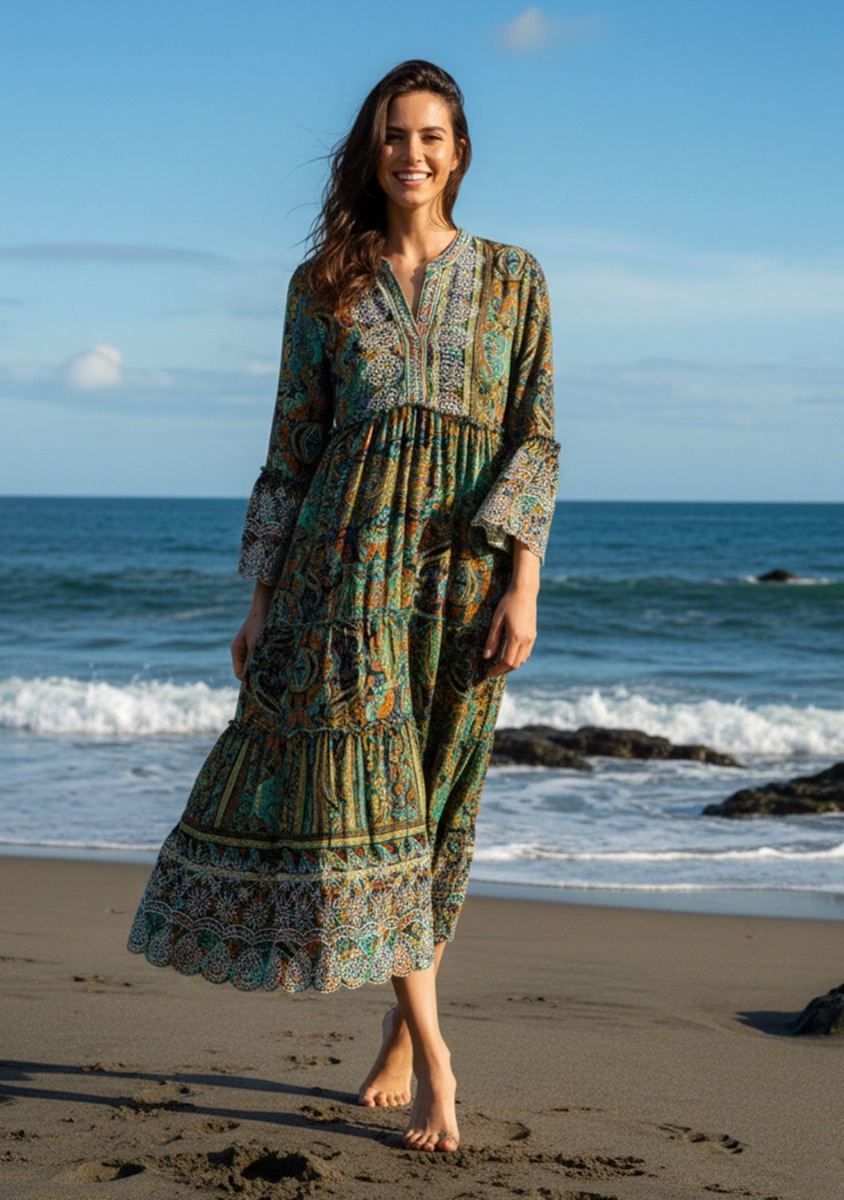 SILK LONG TUNIC 